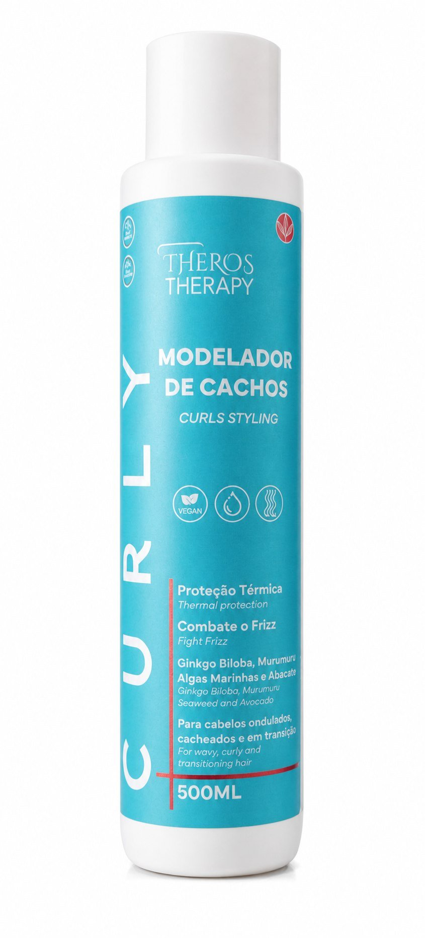Modelador de Cachos Theros Therapy, frasco individual 500ml
