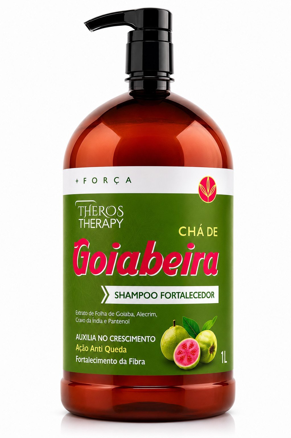 Shampoo Fortalecedor Chá de Goiabeira, versão 1 litro