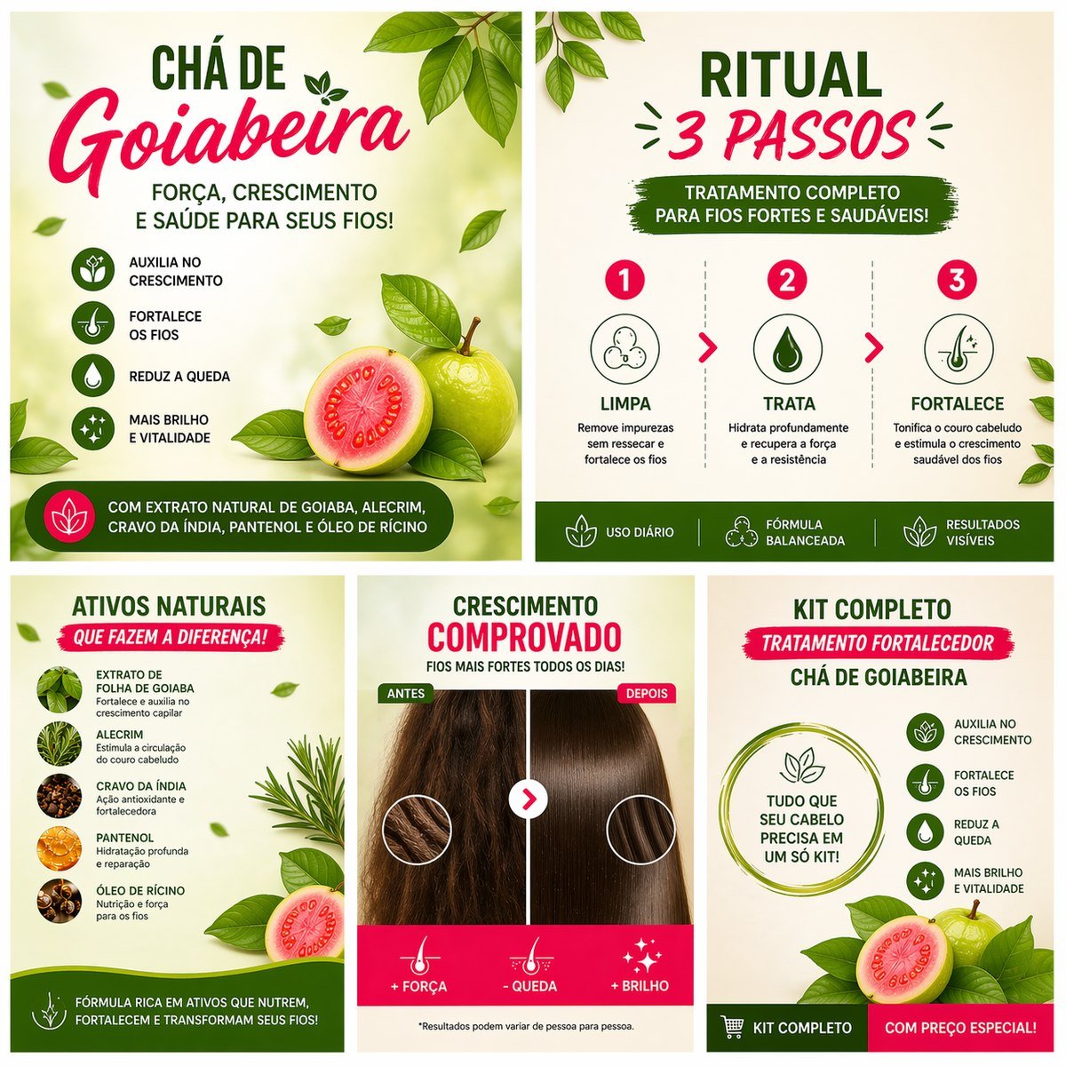 Ritual em 3 passos e resultados comprovados do Chá de Goiabeira
