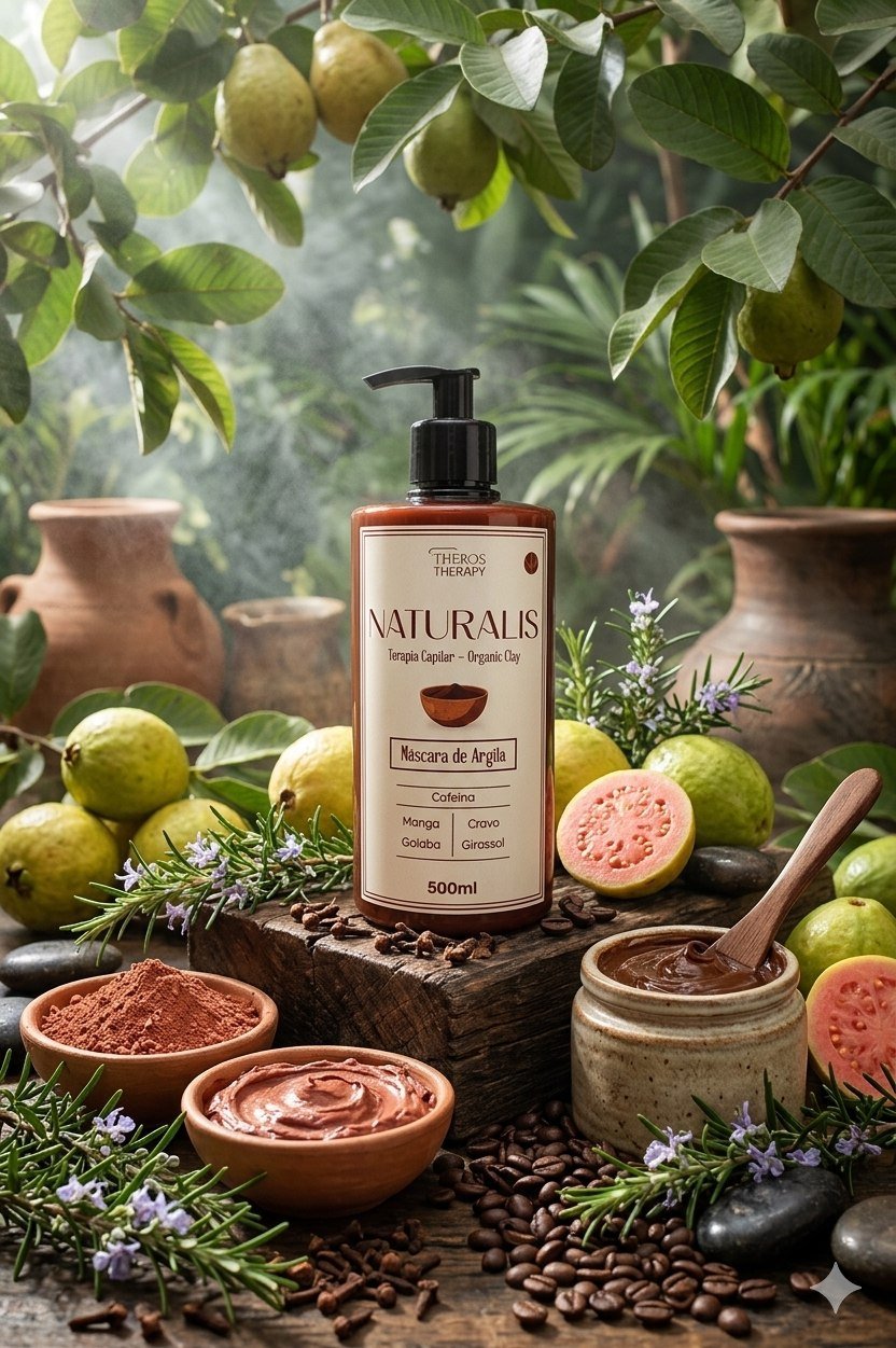 Máscara de Argila Naturalis, 500ml